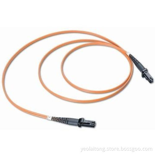MTRJ fiber patch cord, active device termination